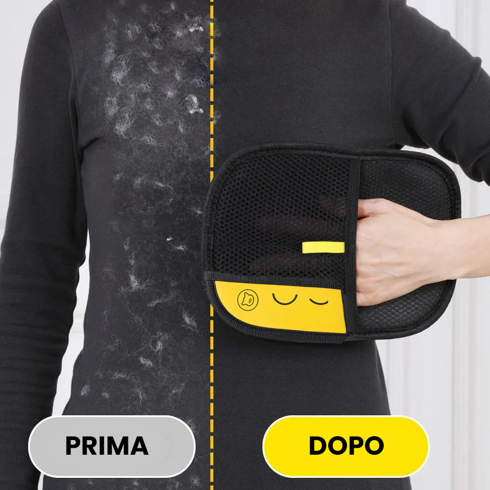 Guanto Elettrostatico Rimuovi Peli